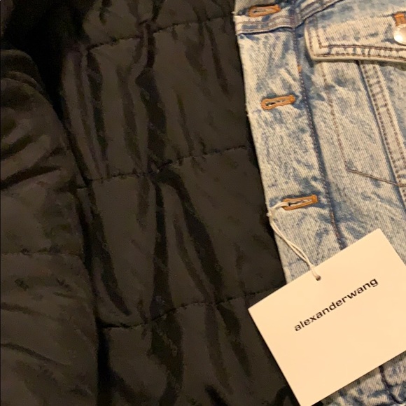 Alexander wang puffer denim jacket - Picture 5 of 12